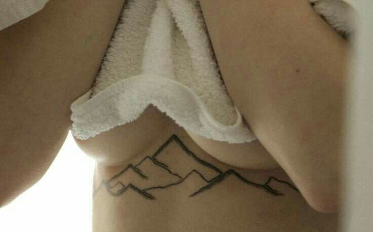 Ski and Snowboard Tattoos for Mountain Lovers