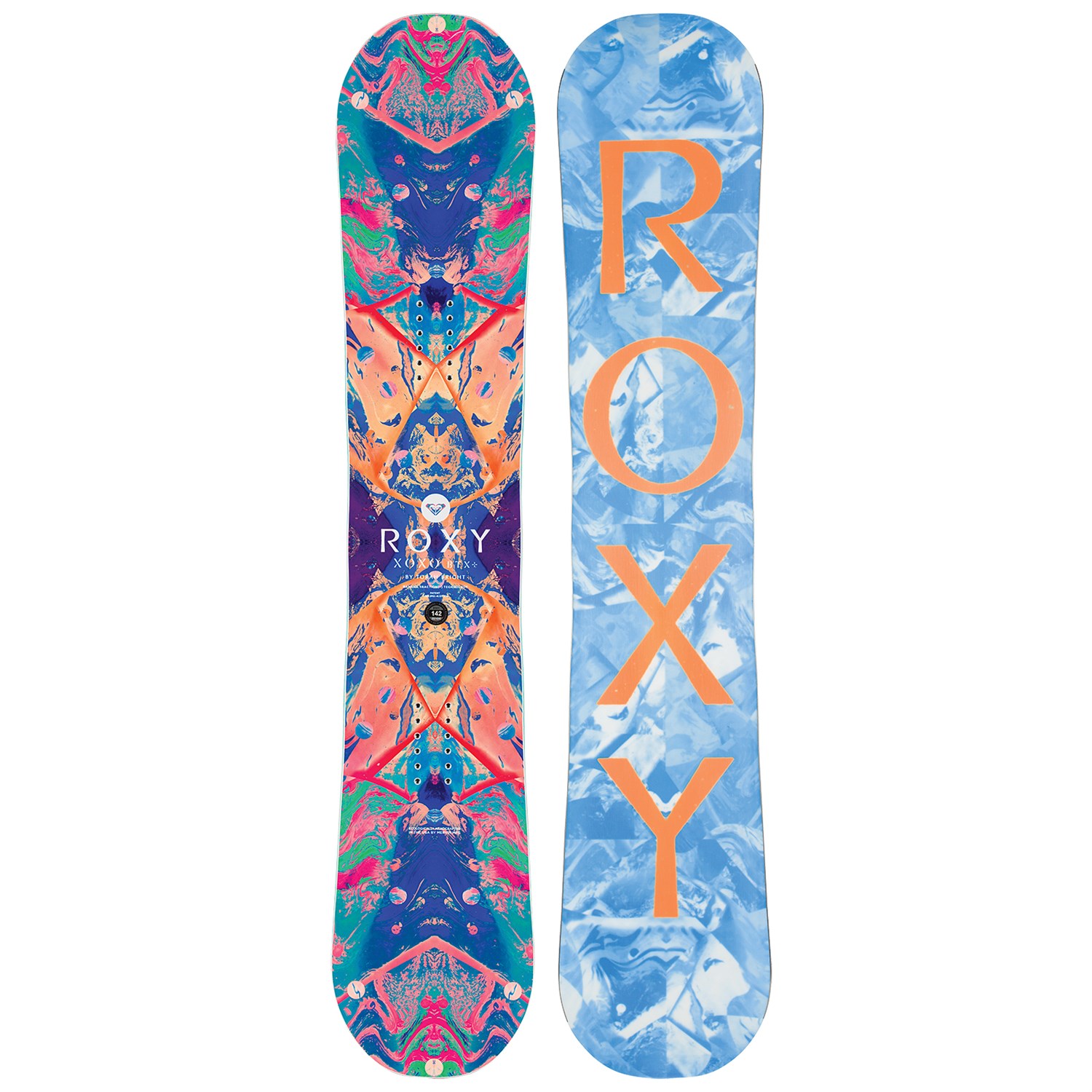 Roxy XOXO Flowers Snowboard - 2016/2017. The Best Women’s Snowboard Designs