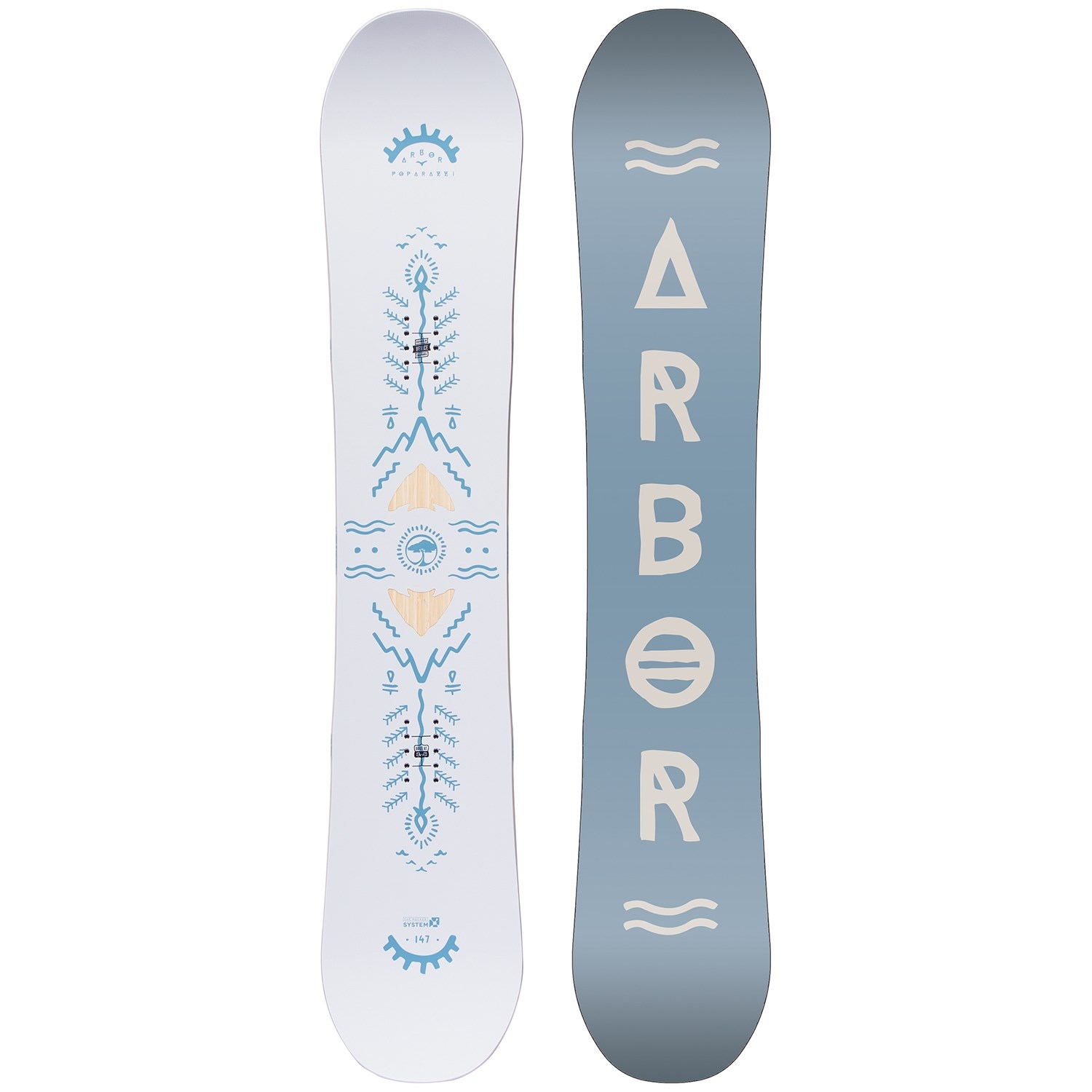 Arbor Poparazzi Snowboard 2017. The Best Women’s Snowboard Designs